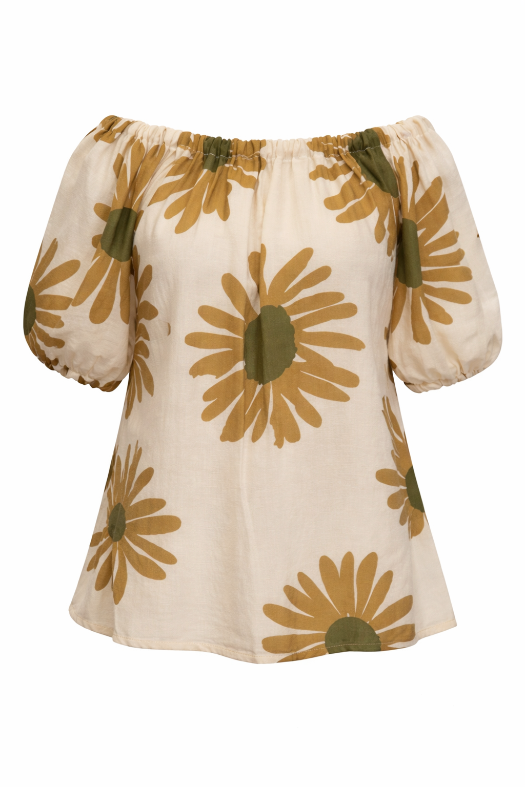 Big Flower Gypsy Top