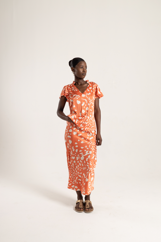 Bias-Cut Skirt
