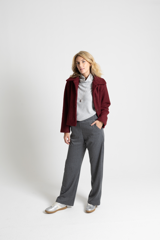 Pinstripe Trousers