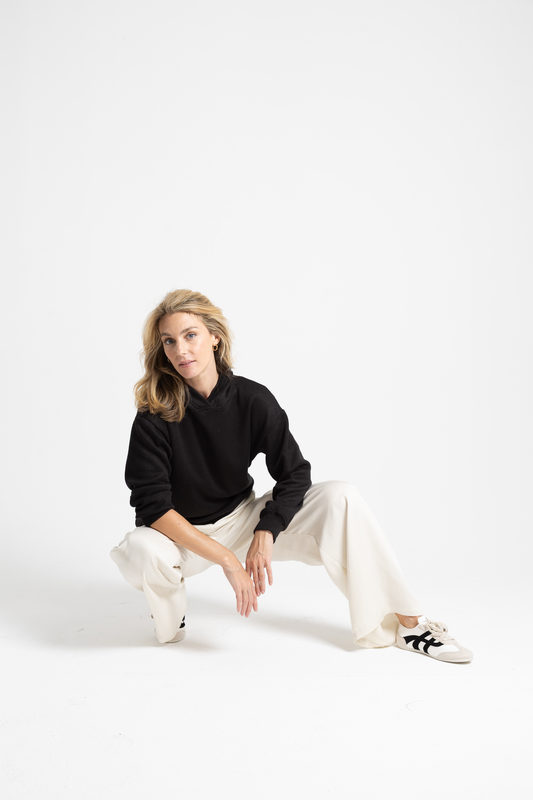 Faux Cashmere Hoodie