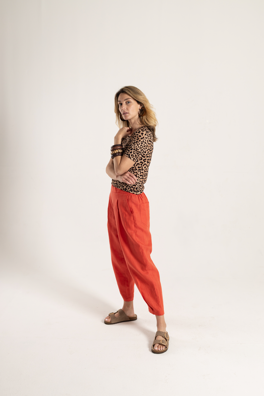Leopard Print Tee