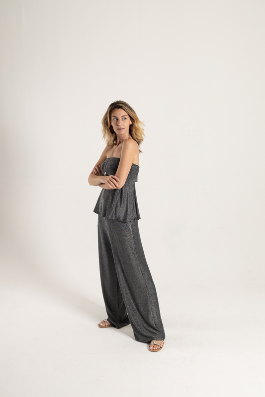 Slinky Silver Pants