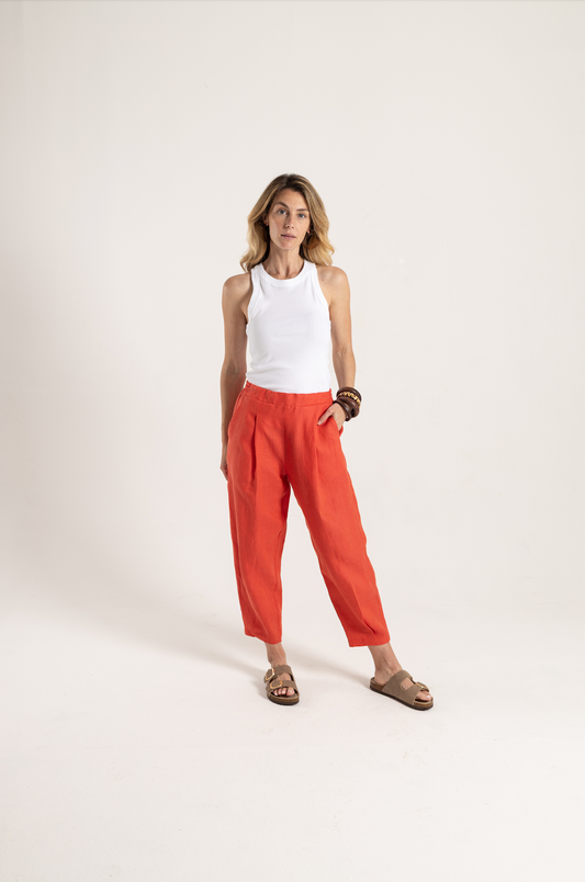 Barrel Leg Pants